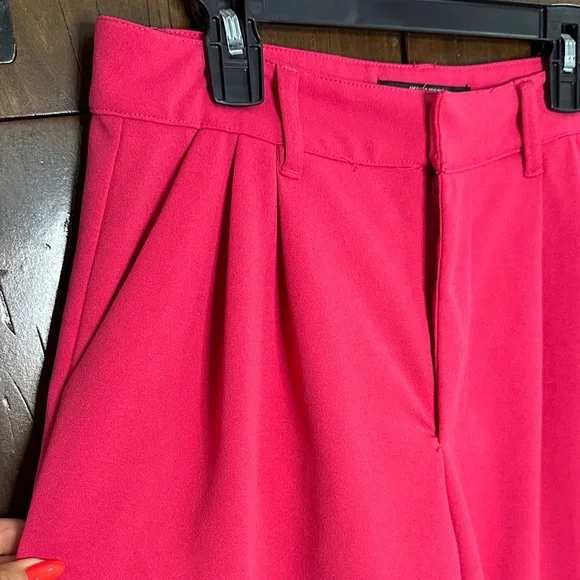 Rewash Pink Wide-Leg Trousers - Picture 3 of 6